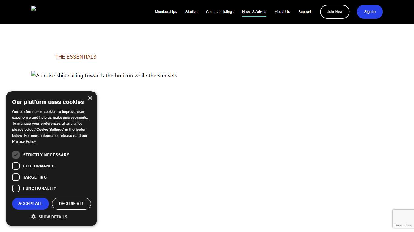 Working as a Performer on a Cruise Ship Spotlight