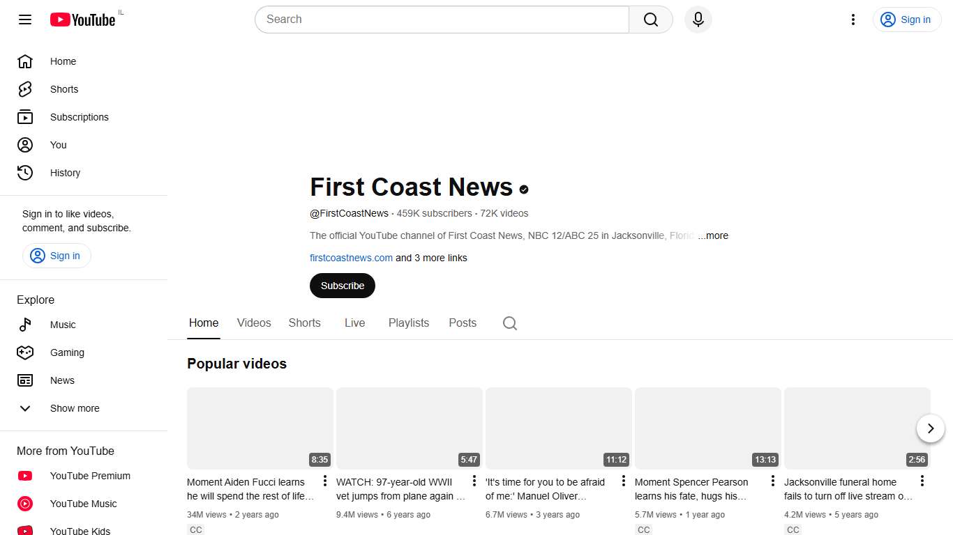 First Coast News - YouTube